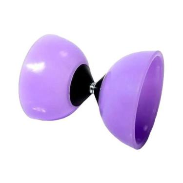 Imagem de Diabolo Yoyo Profissional Com Baqueta Ar Livre Azul Chinês - Yoyo Bras
