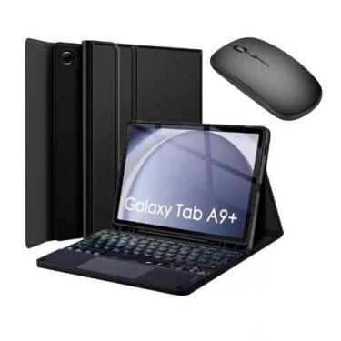 Imagem de Capa Com Teclado Touchpad + Mouse Para Galaxy Tab A9 Plus - Fam