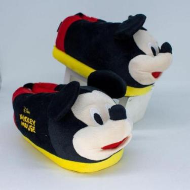 Imagem de Pantufa Zona Criativa 10070984 Mickey, Preto, M