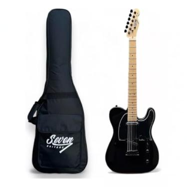 Imagem de Guitarra Telecaster Seven Stc-307 Bk Preta C/Bag