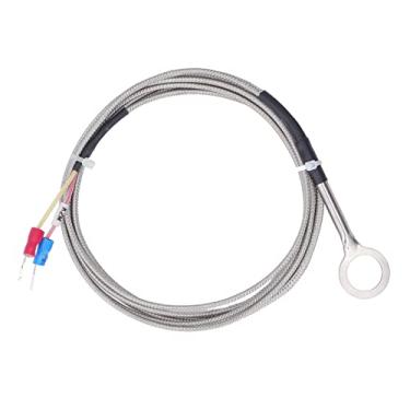 Imagem de K Tipo de Tipo Termopar a son de aço inoxidável Sensor de alta temperatura para aplicações industriais Máquinas de plástico Indústrias de alimentos têxteis (304 aço inoxidável 2)