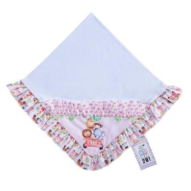 Imagem de Cobertor Suedine Mantinha Para Bebe Baby2u - Miguel Baby, Safari