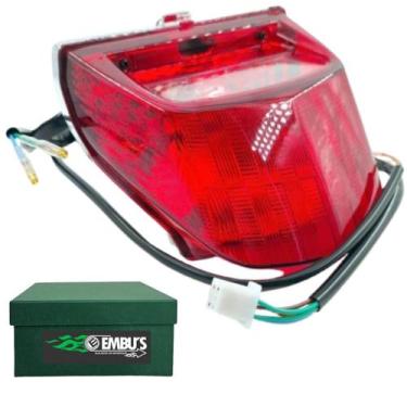 Imagem de Lanterna Traseira - Pop 110i - 2016 a 2024 com Chicote - Embus