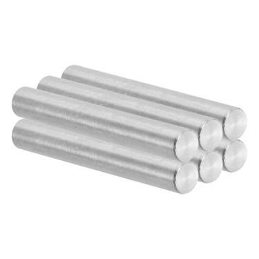 Imagem de PATIKIL Pino de pino de aço inoxidável de 8 mm x 60 mm, 6 peças de pinos de aço inoxidável 304 pinos de prateleira, suporte de haste, elementos de fixação de metal para prateleiras, componente de