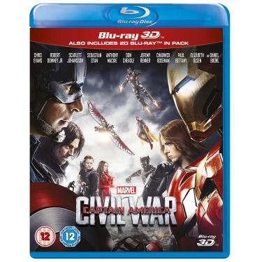 Imagem de Captain America: Civil War [Blu-ray 3D] [2016]
