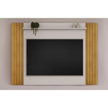 Imagem de Home P- Tv Até 55 Pol Trend Ripado Extensível 108x150cm Cedro-bali - Dj Móveis