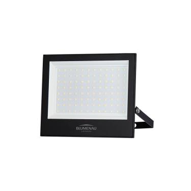 Imagem de Refletor Blumenau Led Play 100w Preto Bivolt 6500k Luz Branca