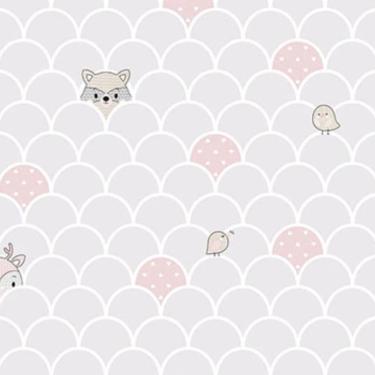 Imagem de Papel De Parede Yoyo Ii Infantil Bege Yy204102r