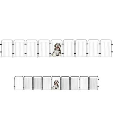 Imagem de Cercado Caes Pet Cachorro Grade Cerca 9 Módulos 51 cm Altura - Utility