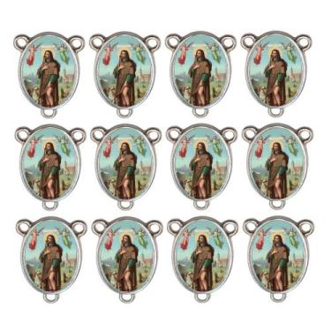 Imagem de 10 Entremeio São Roque Oval para Montagem de Terços - Nossa Senhora