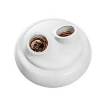 Imagem de Plafonier nylon branco duplo - SYKALIGHT