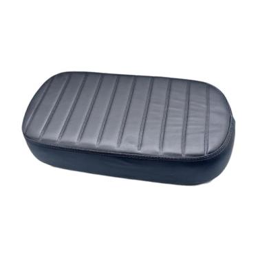 Imagem de YIJU Almofada para banco traseiro de bicicleta, almofada prática de couro PU para bicicleta