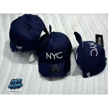 Imagem de boné chapeu destroid NYC New York City fitão rasgadinho - NoBrand, Des