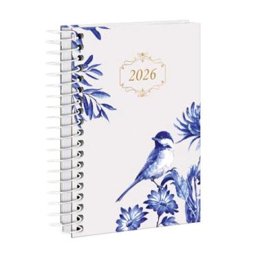 Imagem de Agenda Mini 2026 Recanto dos Pássaros Alegria Floral