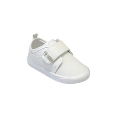 Imagem de Pimpolho, Tênis Infantil Menino Pimpolho Batizado Branco 0120423C Tamanho:17;Cor:Branco