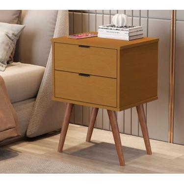 Imagem de Mesa de Cabeceira JB 1818 Mesinha Apoio Decorativa Quarto Criado Moder