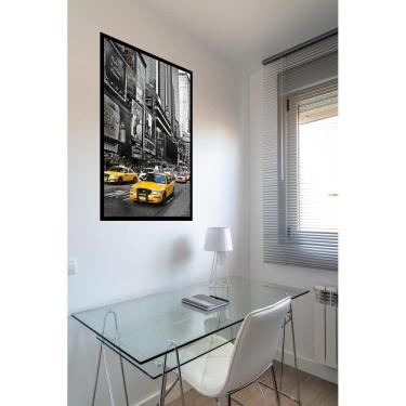 Imagem de Quadro Decorativo New York Táxis - 70X50Cm