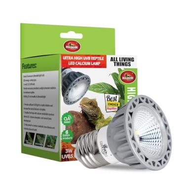 Imagem de MCLANZOO Lâmpada de LED UVB de alta intensidade para répteis 3W 5.0 tartaruga lâmpada de cálcio de espectro completo para répteis da floresta tropical, tartaruga, dragões barbudos e plantas