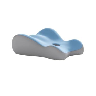 Imagem de Xiamenzcx Travesseiro ergonômico de leitura e descanso de cama com braços – Almofada de cunha multiuso para costas, cabeça, pescoço, refluxo ácido, alimentação, gravidez, descanso na cama (combinação