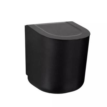 Imagem de Lixeira c/Tampa 3L Linha Suspensa 3M Black - Arthi