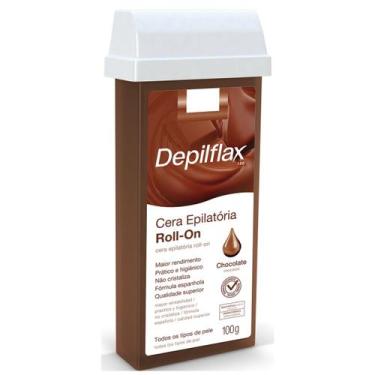 Imagem de Cera Depilatória Roll-On Chocolate 100g Depilflax
