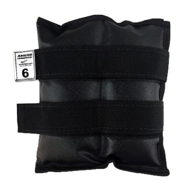 Imagem de Caneleira De Peso Ahead Sports Aff340 6Kg Preta