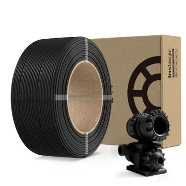 Imagem de Filamento 3D Inslogic Fibra de Carbono Nylon 1,75 mm 0,5 kg Preto