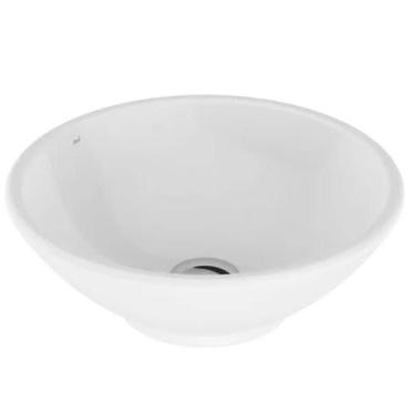 Imagem de Cuba De Sobrepor Japi Redonda Branca 28X28X10cm