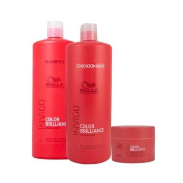 Imagem de Wella Professionals Invigo Color Brilliance Kit Salão (3 Produtos)