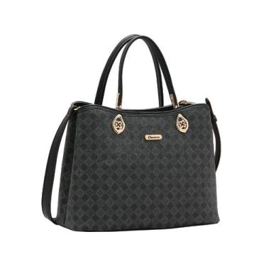 Imagem de Bolsa Feminina Chenson Alça De Mão Transversal Original, Preto