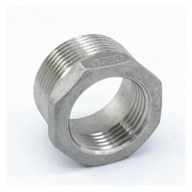 Imagem de Adaptador de bucha redutora de aço inoxidável 304 BSP macho para 2,5 cm BSP fêmea 304 WWECCQIJ