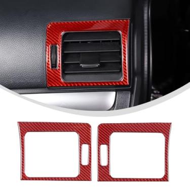 Imagem de Aotumcer Para Subaru Forester Acessórios, Console Central Ar Condicionado Saída Painel Moldura Painel Acabamento Compatível com Subaru Forester 2013 2014 2015 2016 2017 2018