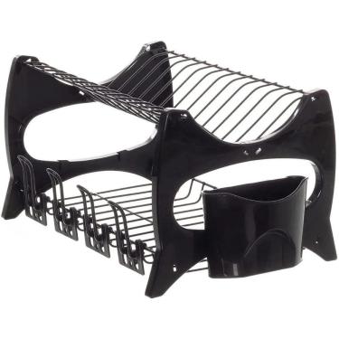 Imagem de 2X Escorredor De Louca Cozinha Prato Copo Duplo Porta Talher