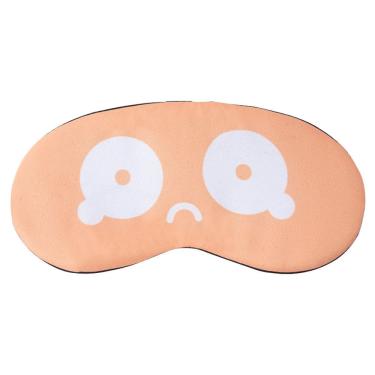 Imagem de Máscara de dormir Cute Expression para mulheres, desenho animado de poliéster