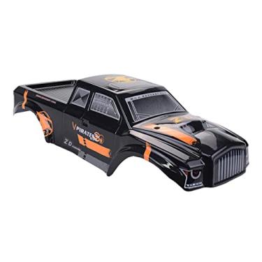 Imagem de Milageto 1/8th Carro Shell Capa para ZD Racing 08427 9116 Carro de Corrida de Controle Remoto Peças de Reposição de Atualização, Orange Style 1