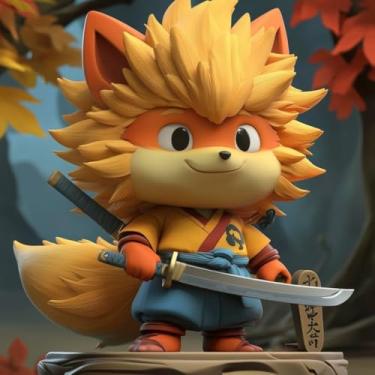 Imagem de Adesivo de Parede Anime Monstros Fofinhos e Personagens de Festa Infantil 40x40cm