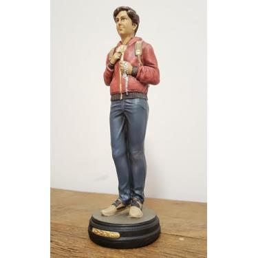 Imagem de Linda Imagem São Carlo Acutis 30 cm em Gesso Premium