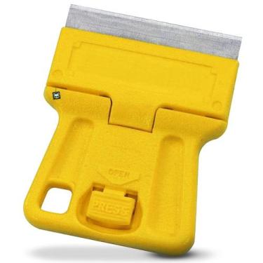 Imagem de Mini Ratinho Raspador de Plástico para Tinta Cola Adesivo Poker Tool -