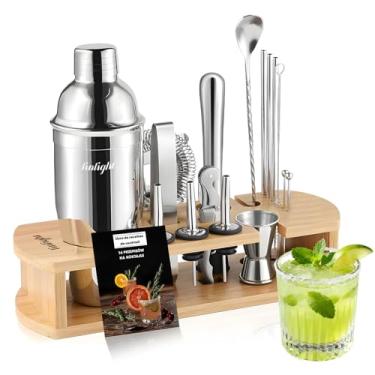 Imagem de Kit Coqueteleira Inox bartender Profissional 16 Peças 750ml