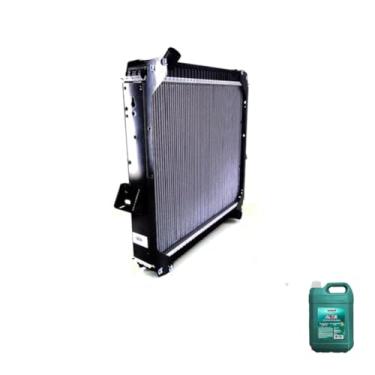 Imagem de Kit Radiador Intercooler Mercedes-Benz 1218/1418/1620 1997/2005 + Aditivo 1L + Água Desmineralizada 5L