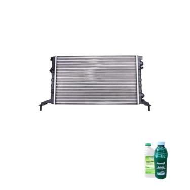 Imagem de Kit Radiador GM Corsa/Celta/Prisma 1.0/1.4 06/S Com Aditivo Verde E Água Desmineralizada 1L