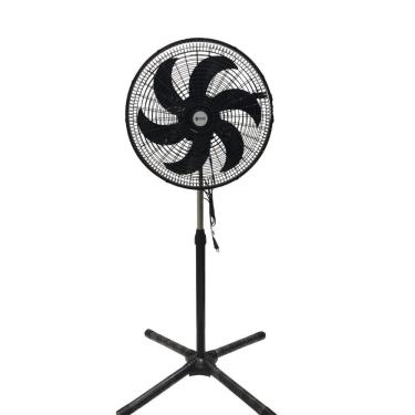 Imagem de Ventilador Silencioso Pedestal Coluna 50cm 3 Velocidades Altura Ajustável 1,30m 18pol 6 Pas 60w 60hz 110V