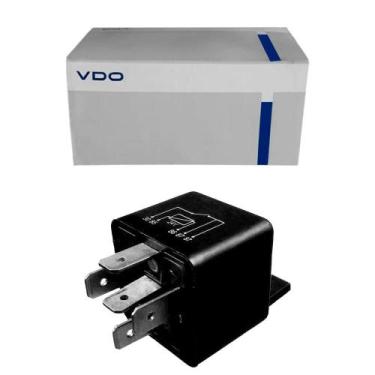 Imagem de Relé Auxiliar Universal Duplo NA Com Suporte 12V 15A VDO
