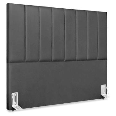 Imagem de Cabeceira Queen 160 Cm Com Frame Dalia Corino Preto Artte Preto