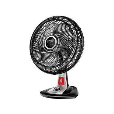 Imagem de Ventilador de Mesa Mondial VTX-40-8P 40cm com Função Repelente Líquido - Preto Preto / 110
