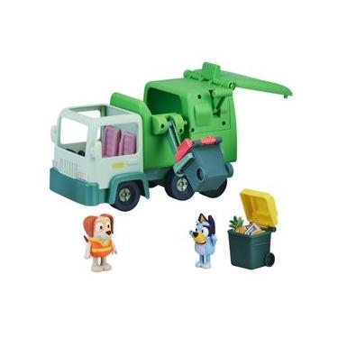 Imagem de Veículo Roda Livre Bluey - Caminhão de Lixo