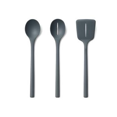 Imagem de Kit 3 Utensílios de Cozinha Colher Espátula Servir Chef'n