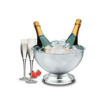 Imagem de Champanheira em aço inox Brinox Lyon capacidade 6 litros com coletor e sem grade