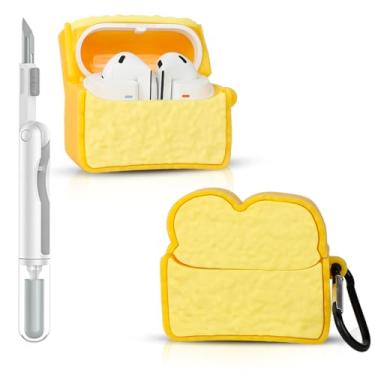 Imagem de Capa para Samsung Galaxy Buds 3/3 Pro (2024) | para fones de ouvido Galaxy Buds 3 FE (2025) | Capa protetora de carregamento de silicone | Design de pele de vários estilos | com kit de limpeza e