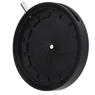 Imagem de YWBL-WH Diafragma óptico de Lente Ajustável, Adaptador de Diafragma de Abertura de íris de Abertura de 1,5-25 Mm para Câmera, Design Compacto e Prático, Adequado para Aplicações ópticas Com Alumínio